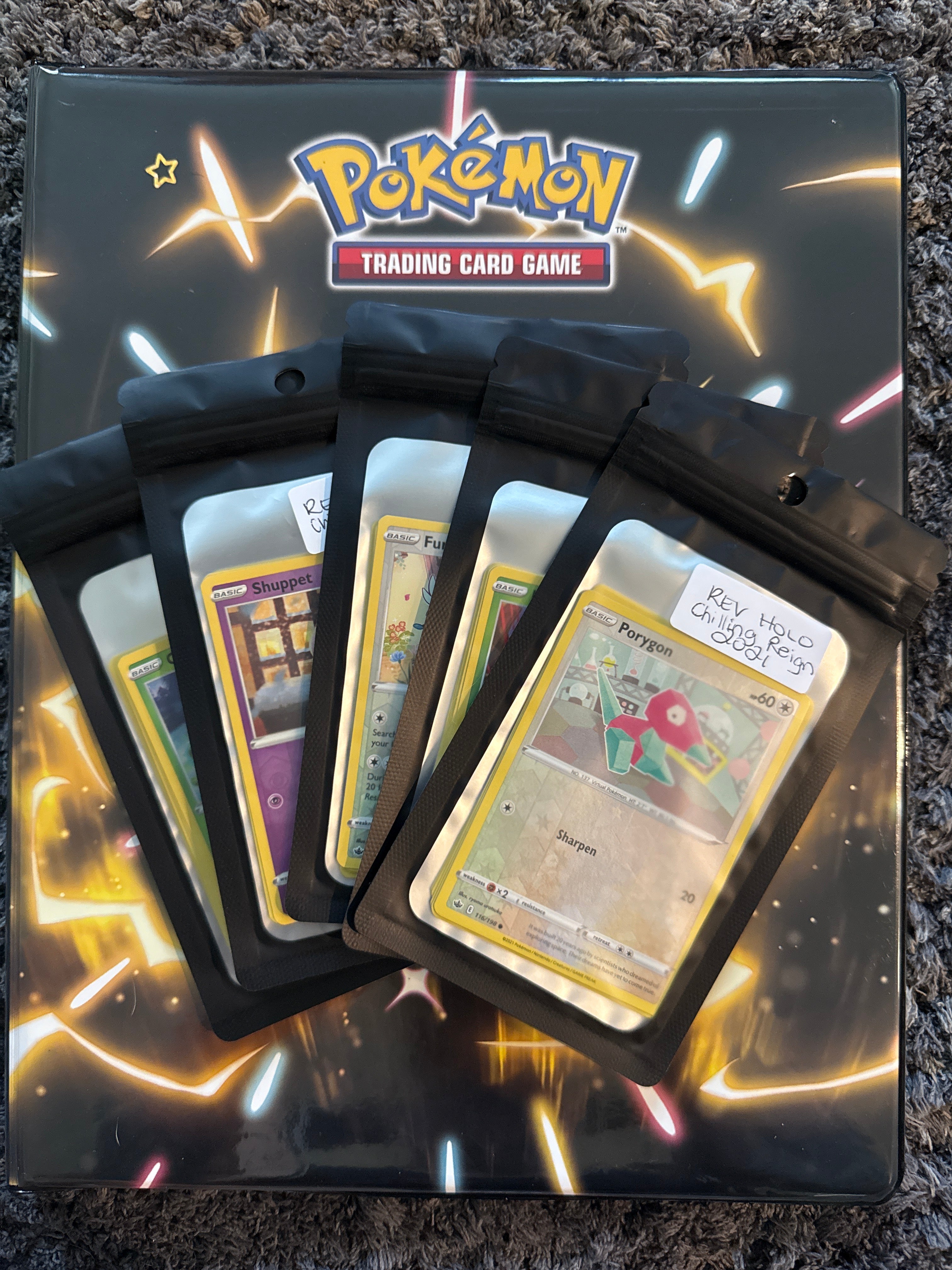 2021 Reverse Holo Chilling Reign - 10 pk